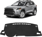 FIILINES Dash Cover for 2022-2026 Toyota Corolla Cross, Dashboard Mat Accessories Dash Cover Sunshade Nonslip Mesh Protector 