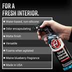 Adam's Polishes Total Interior Cleaner & Protectant, Quick Detailer & SiO2 Protection, Ceramic Infused, Anti-Static, OEM Fini