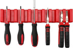 Mayouko Magnetic Plier Holder, 10 Plier&Screwdriver Organizer Rack, Hand Tool Organizer Tray Rack