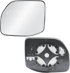 Replacement Driver Left Side Door Mirror Glass Heated with BLIS (Blind Spot Sensor) and Back Plate for 2022-2025 Ford Maverick Bronco Sport