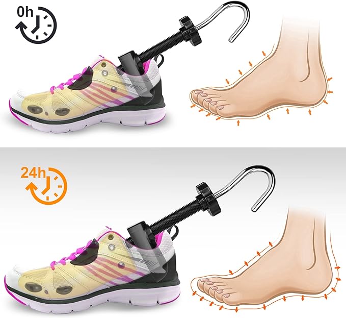 eachway Shoe Stretcher Shoe Trees,Adjustable Length & Width for Men and Women