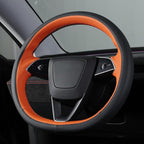 MEWANT DIY Stitching 3D Style Steering Wheel Cover Wrap for Tesla Model 3 Highland 2023-2025/Model Y 2025 Highland for Tesla Model 3/Model Y Accessories(3D Style)