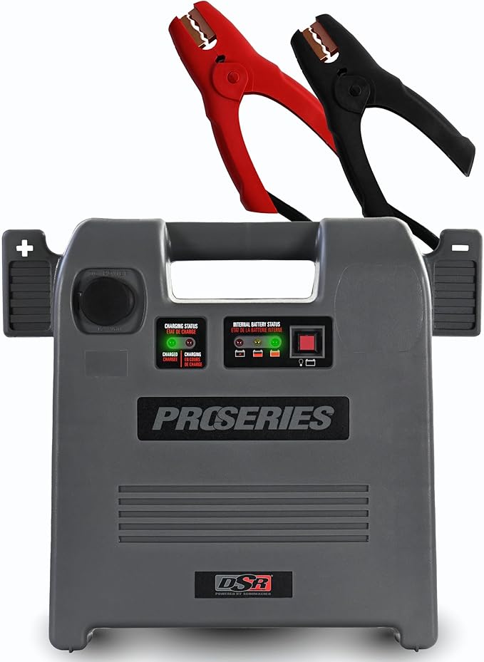 Schumacher Electric DSR Pro 1800A Heavy-Duty Car Battery Jump Starter and Portable Power Station, Professional Grade, 12V DC