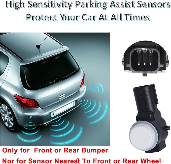 MANATEE Bumper Park Assist Object Sensor 23428268 for Cadillac Chevy GMC Buick Silverado Sierra 1500 2500 3500 HD Yukon XL En