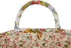 Boho Fabric Storage Basket, Large Capacity Laundry Basket, 12.2'' x 10.23'' x 10.23'' Collapsible Laundry Hamper with Easy Ca
