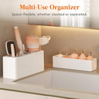 Lifewit Hair Tool Organizer Countertop, Removable Blow Dryer Holder for Bathroom, Acrylic Hot Tools Organizer Storage for Cur