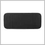 2pcs Car CD Visor Storage Cases Vehicle Sun Visor Organizer with 10 DVD Storage Sleeves Black with Red Line Replacement Car Parts
