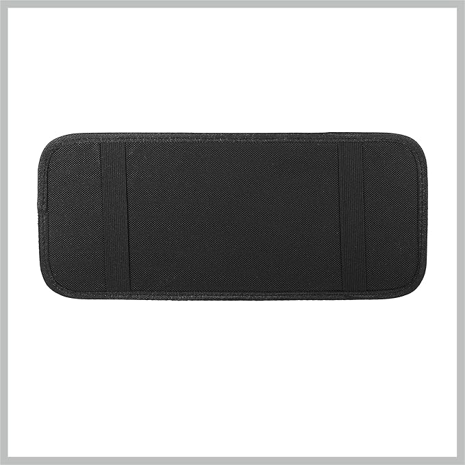 2pcs Car CD Visor Storage Cases Vehicle Sun Visor Organizer with 10 DVD Storage Sleeves Black with Red Line Replacement Car Parts