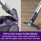Kenmore 600 Series Pet Friendly Lightweight Bagged Canister Vacuum with Pet PowerMate, Pop-N-Go Brush, 2 Motors, HEPA Filter,