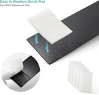 Gomake Window Tint Tools Bulldozer Scrubber Paddle Squeegee Triangle Slim Foot Tinting Squeegee for Front & Back Rear Window Film Auto Flat Glass Installation, Car Wrapping (Style B)