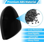 Motoforti Right Side Wing Mirror Cover for Nissan Altima 2019-2024, Car Rear View Mirror Cover Cap No.963736CA9A, Car Exterior Door Side Rearview Mirror Cap Mirror Housing, Glossy Black