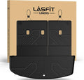 LASFIT Cargo Trunk Mat & Backrest Mats for Hyundai Palisade 2026 All Weather TPE Custom Fit Car Trunk Mats Cargo Liner & Seatback Mats Accessoires, Black