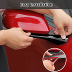 Rearview Side Mirror Decoration Trim Cover Compatible with Mustang IExterior Accessories 2024 2025(Black)