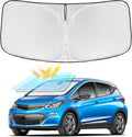 for Chevrolet Bolt EV Hatchback 2017-2026 Windshield Sun Shade - 4 Layers Car Sunshades for Front Windows Shade Cover Custom Fit Bolt EV Hatchback Sun Visor 250T Shade Blocks UV Rays Car Accessories