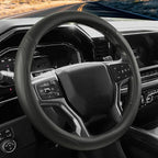 Car Steering Wheel Cover for Chevy Silverado 1500 2500 3500, Chevrolet Steering Wheel Cover for Tahoe, Equinox,Traverse,Color