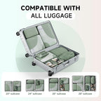 11 Set Packing Cubes for Travel, Gifts for Women Mom Kids, TSA Approved Bags for Makeup, Cosmetic, Toiletry, Suitcase Organiz
