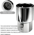 Wheel Lock Key Lug Nut Key Locking Lug Nut Removal Tool for Toyota Lexus Tacoma Senna, Security Nuts Socket Wrench Anti-Theft