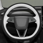 MEWANT DIY Stitching 3D Style Steering Wheel Cover Wrap for Tesla Model 3 Highland 2023-2025/Model Y 2025 Highland for Tesla Model 3/Model Y Accessories(3D Style)