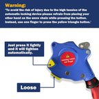 NEOCHIAEVO Auto Tightening Snow Chains Tire Chains, 1-Minute Quick Install, Universal Fit for Car/SUV/Pickup Truck, Multi-Wea