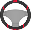 FANMATS NCAA Unisex-Adult Embroidered Steering Wheel Cover