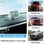 Aunginsy Center Console Dash Storage Organizer Tray with Magnetic Phone Holder Compatible with Toyota Tundra/Sequoia 2022-2026, Dashboard Multi-Functional Mobile Phone Mount Storage Box Accessories