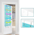 Over the Door File Organizer, Hanging File Folders, Wall Organizers and Storage for Mail, Magazine, Notebooks, Planners, Offi