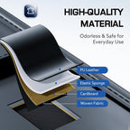 Leather Car Visor Organizer with Tissue Holder, Card Holder and Sunglasses Clip