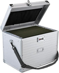 File Storage Cabinet File Organizer Document Organizer File Box in Office and Home with Combination Lock with 20 Letter Size 