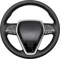 MEWANT Breathable Hand Sewn Car Steering Wheel Cover for Toyota Camry 2018-2019 / Toyota Avalon 2019 / Toyota Corolla 2019-2020 / Toyota RAV4 2019 Steering Wheel Accessories