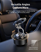 TELESIN Electric Magsafe Car Mount Vacuum Magnetic Car Phone Holder 105N 360° Reinforced Adjustable Swivel Lock, Suction Cup Phone Mount for Your Car/Gym/Mirror/iPhone & Android