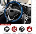 3pcs Universal Carbon Fiber Steering Wheel Cover - Anti-Slip & Segmented Design, Universal 99% Durable Steering Wheel Protect