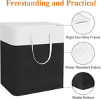 TasticTotes laundry basket 3-Pack, laundry hamper, Hamper with handles, collapsible laundry baskets, Waterproof dirty clothes