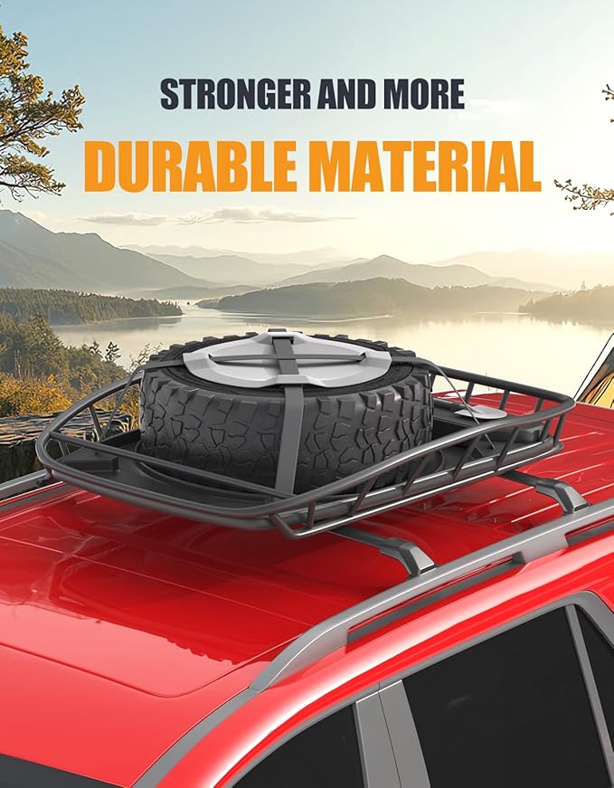 Heavy Duty 300lbs Cross Bars Roof Racks Compatible with GMC Acadia 2017 2018 2019 2020 2021 2022 2023, Aluminum Roof Rails Crossbars Luggage Cargo Carrier Rooftop Car SUV Accessories