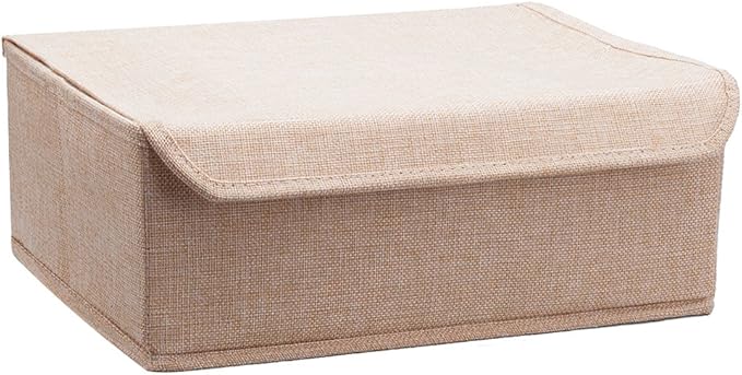 ALYER Collapsible Drawer Organizer,Underwear Drawer Divider for Socks Panties Bras Ties Clothing,Sturdy Closet Storage Divide