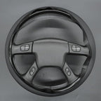 MEWANT Steering Wheel Cover for Chevy Silverado 1500/2500 / 3500 2003-2006 / Silverado 1500 2500HD 3500 Classic/Trailblazer Hand-Stitched Microfiber Leather Steering Wheel Wrap