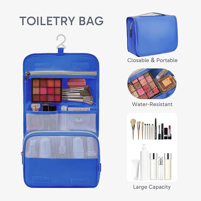 10 Set Packing Cubes for Travel, Gifts for Women Mom,Anti-Tearing Suitcase Organizer for Luggage with Shoe & Hanging Toiletry