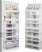 Ridering Over the Door Organizer 5 Tiers,Extra Large Behind Door Storage of 10 Compartments for Toys Clothes Diaper Organizer