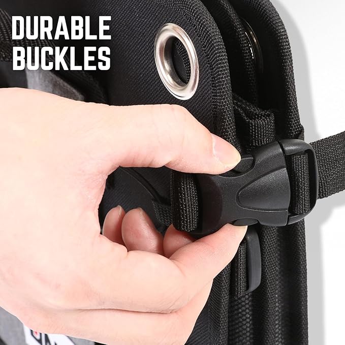 DNA Motoring Trunk Organizer for Car, 90L Large Capacity Foldable Trunk Organizer, Multi Compartment Car Trunk Organizer