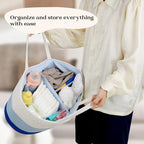 luxury little Diaper Caddy Organizer, Large Cotton Rope Nursery Baby Basket, Changing Table Organizer for Baby Diaper Storage
