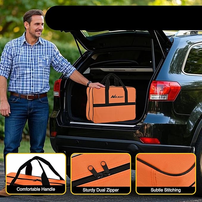 Nilight Car Emergency Kit with Jumper Cable Air Compressor Tire Repair Essential Tools First Aid Alligator Connector Electric