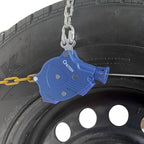 OakTen Set of 2 Passenger Car Snow Chains with Tensioner fits Tire Size 225/45R18 235/40R18 245/35R18 255/30R19 255/35R18