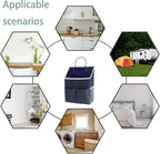 2pcs Wall Hanging Storage Bag,Wall Hanging Organizer Bags with Pockets, Wall Organizer Storage for Dormitory Bathroom Bedroom