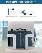 LOVEVOOK Travel Backpack for Women & Men 40L,Airline Approved Carry On Backpack Travel Essentials,TSA Carry on Luggage,Waterp