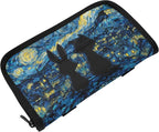 Car Tissue Holder Car Visor Organizer Tissue Box Holder for Car Sun Visor Organizer with Car Vehicle Accessories Essentials Interior for Women Men Blue Starry Night Fox Bunny