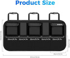 Car Organizer, Car Organizers and Storage with 9 Pockets, SUV Trunk Organizer for SUV/MPV/Truck, Car Essentials (42 * 10in)