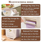 Hanging Trash Can for Kitchen Cabinet Door, 2.64 Gallon Kitchen Trash Can with Space-Saving Design, Collapsible Garbage Can for Kitchens,Cabinet Door, Bathroom, RV, Car & Camping
