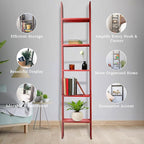 BARNWOODUSA Throw Blanket Ladder – Fully Assembled Reclaimed Wood – Rustic Decorative Ladder for Towels, Quilts, & More – Per