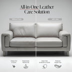 ForceField 2-in-1 Leather Cleaner & Conditioner (22oz) - Restores Natural Oils, Removes Stains and Hides Scuffs - Safe for Fi