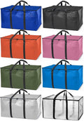 ClearSpace Oversized Moving Bags or Storage Bag – Large Moving Boxes with Backpack Straps, Zippers & Handles – Heavy-Duty Pac