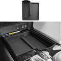 2026 Camry Center Console Organizer - One-piece Molding Center Console Storage Tray & Wireless Charging Area Pad For 2025-2026 Toyota Camry(LE/SE/XLE/XSE) Accessories - Durable ABS & TPE Material